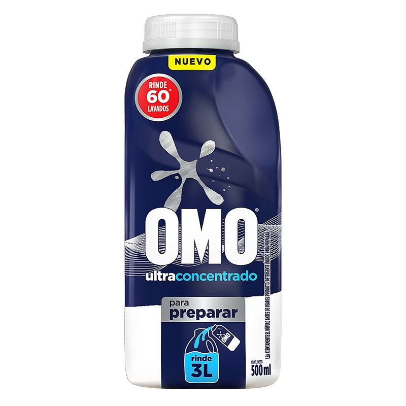 DETERGENTE LIQUIDO OMO DILUIR POWER 500 ML 