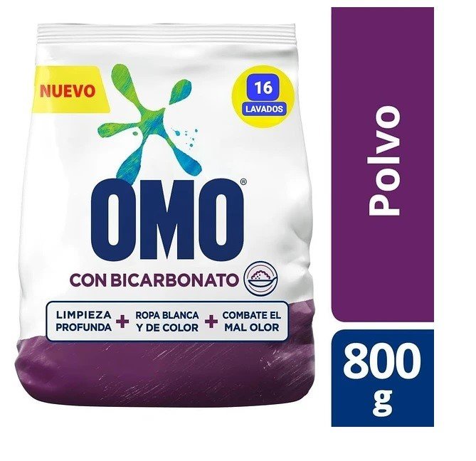 OMO CON BICARBONATO 800 G