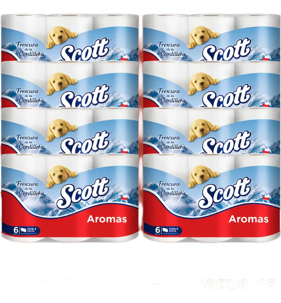 MANGA SCOTT AROMAS 21 MTS X 48 ROLLOS