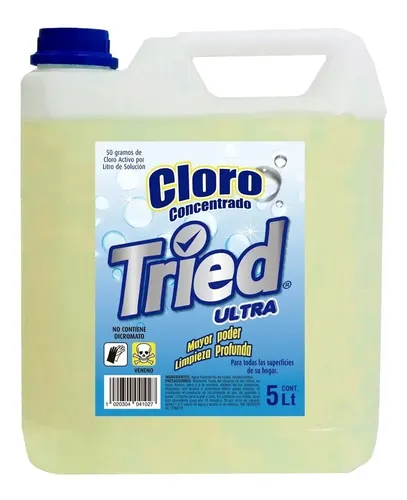 CLORO HOGAR TRIED 5 LITROS