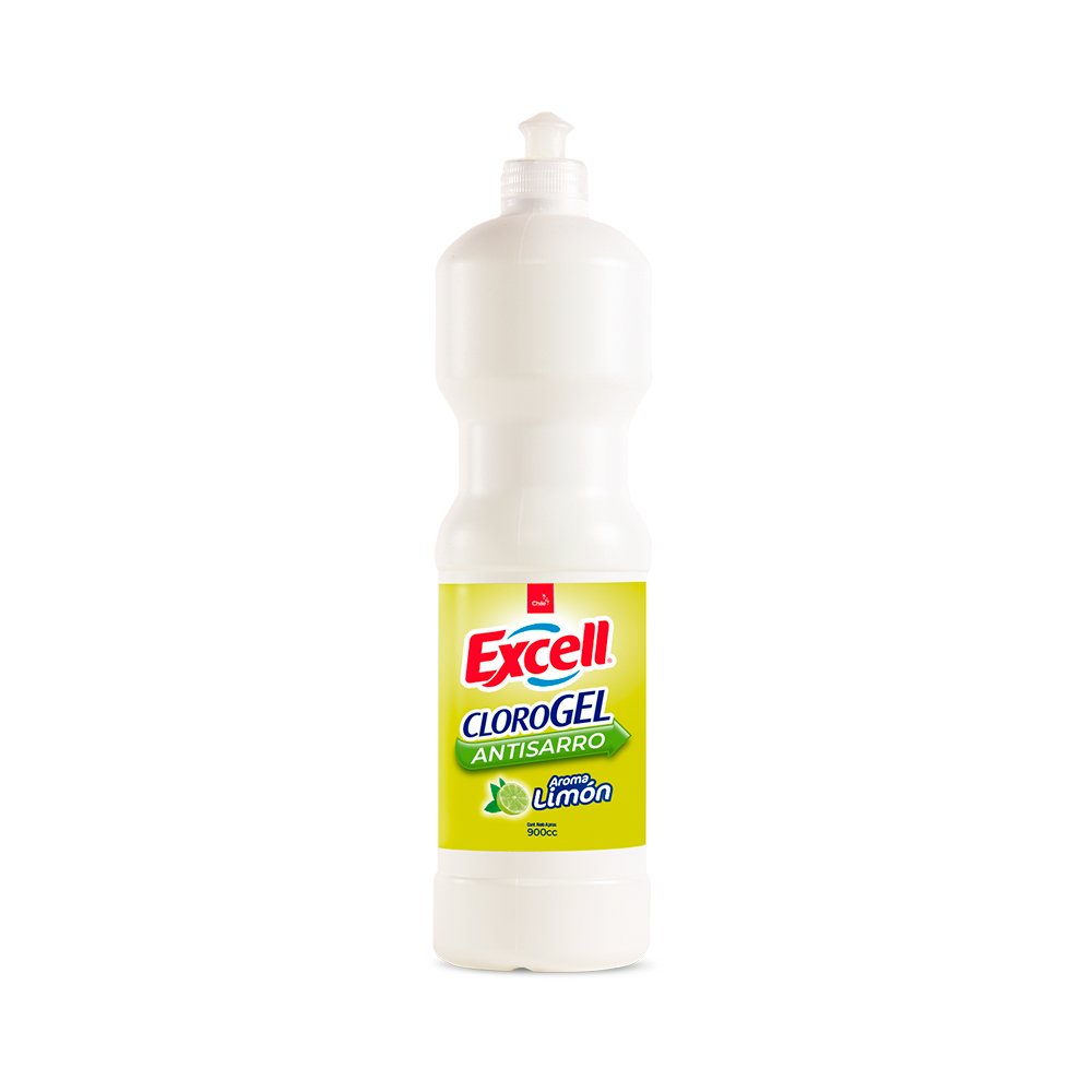 CLORO GEL EXCELL LIMON 900 ML