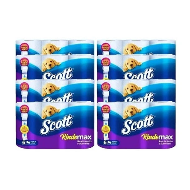 MANGA SCOTT RINDEMAX 22 MTS X 48 ROLLOS