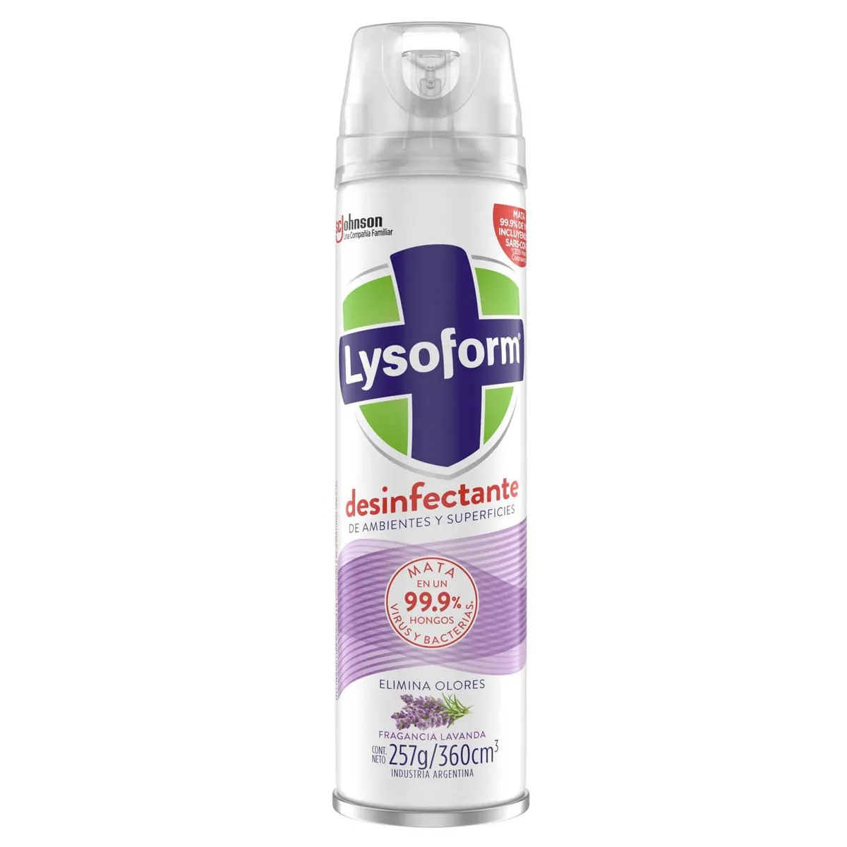 DESINFECTANTE LYSOFORM LAVANDA Y VARIEDADES 360 CC