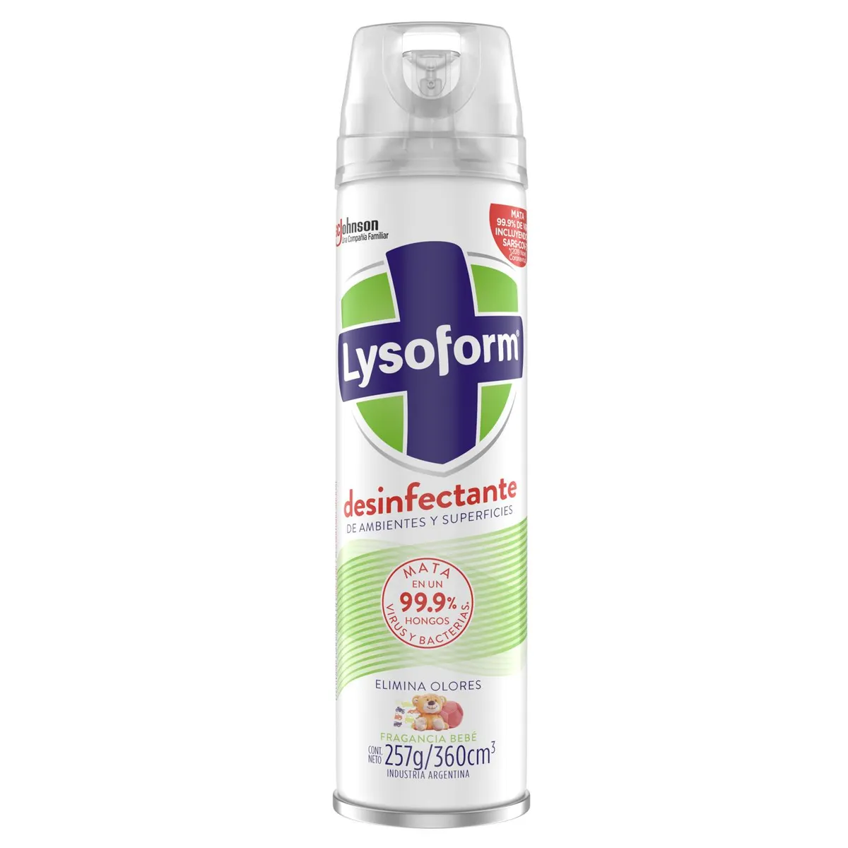DESINFECTANTE LYSOFORM BEBÉ 360 CM3