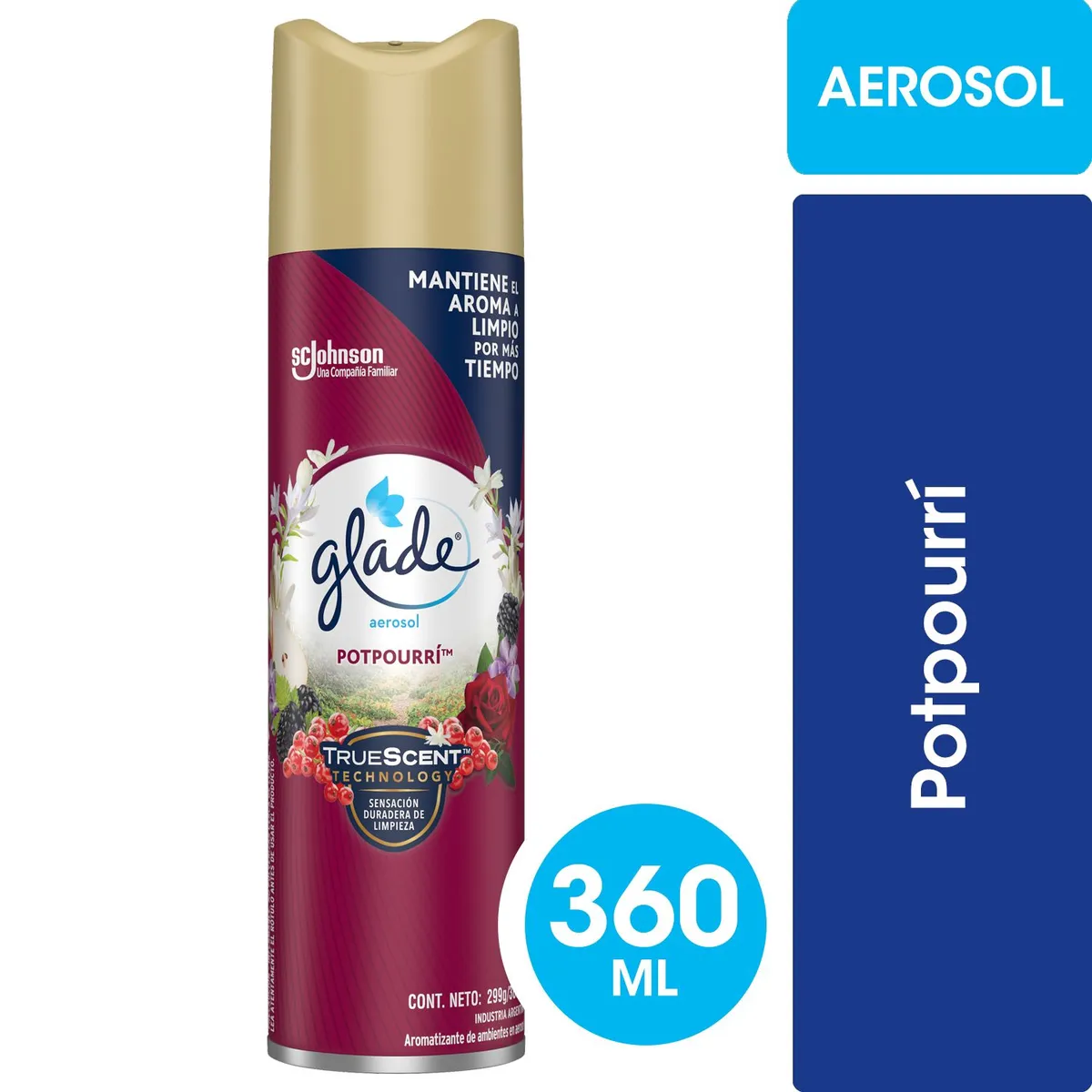 AROMATIZANTE GLADE POTPOURRI 360 CM