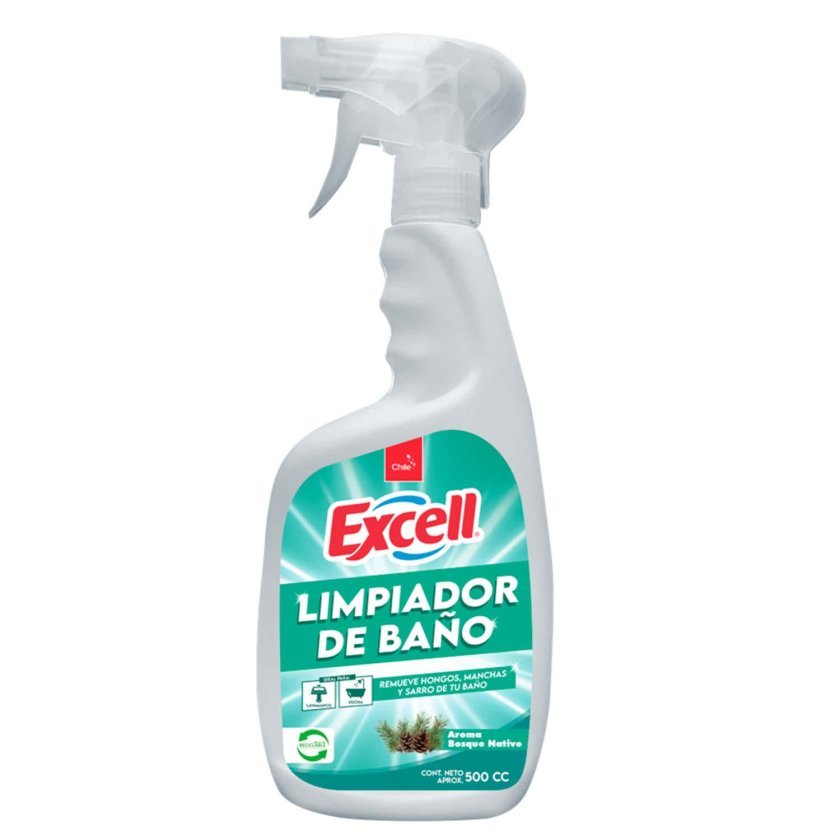 LIMPIADOR DE BAÑO CON GATILLO EXCELL 500 CC