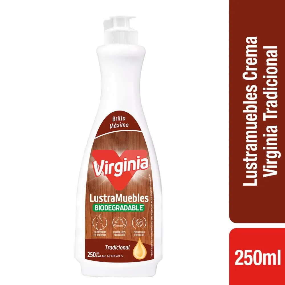 LUSTRA MUEBLE VIRGINIA TRADICIONAL 250 ML