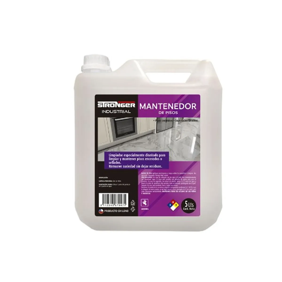 MANTENEDOR DE PISOS INDUSTRIAL 5L STRONGER