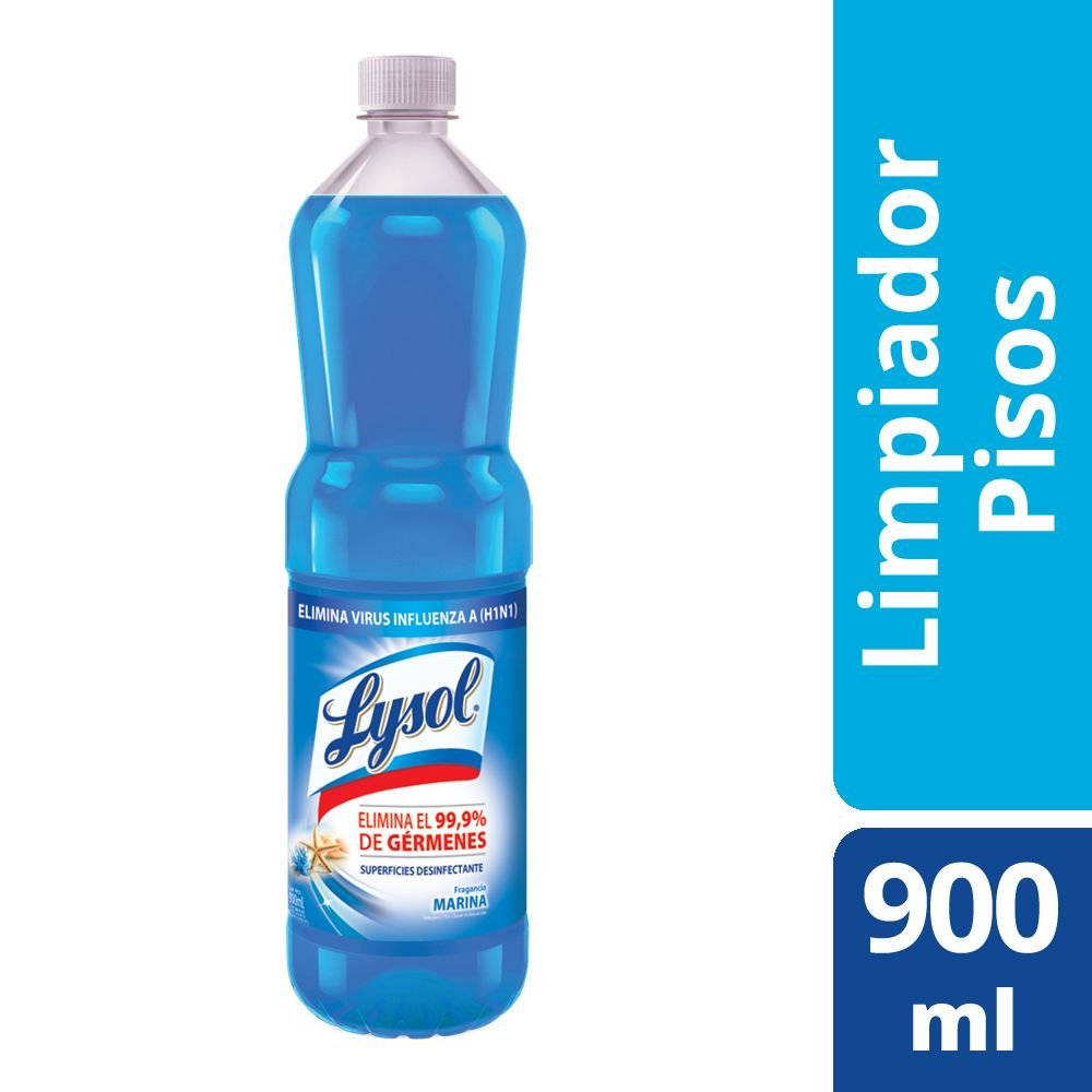 LIMPIA PISOS LYSOL MARINE 900 ML