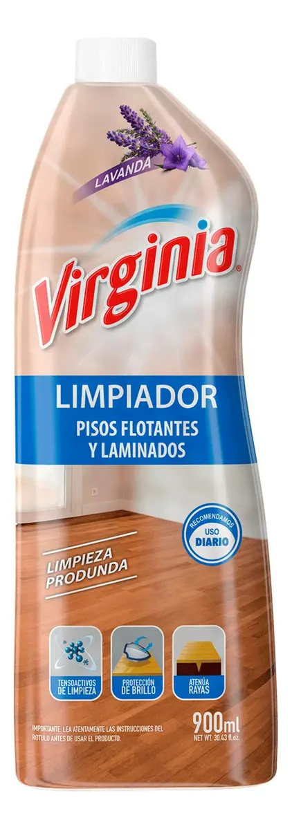 VIRGINIA LIMPIADOR PISO FLOTANTE 900 ML