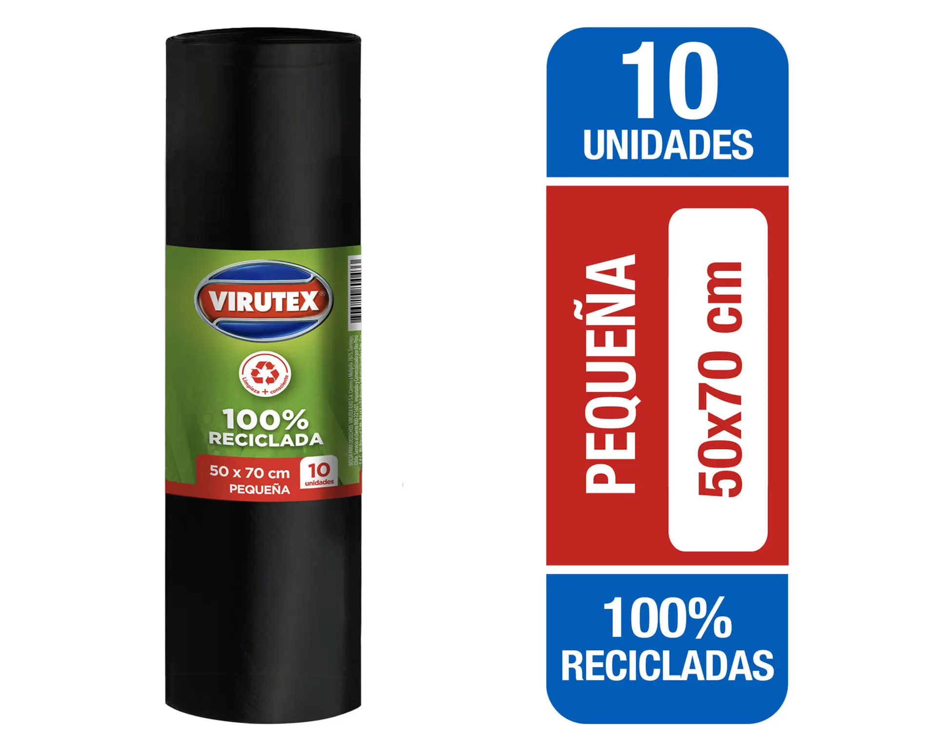 BOLSA DE BASURA 10u 50X70