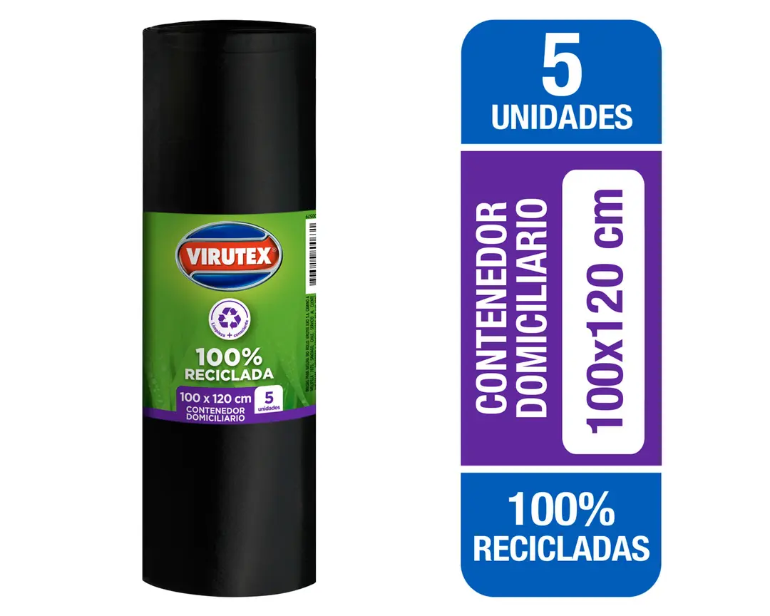 BOLSA DE BASURA 10u 100X120
